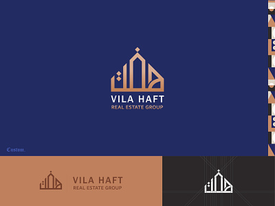 Vila Haft real estate logo design