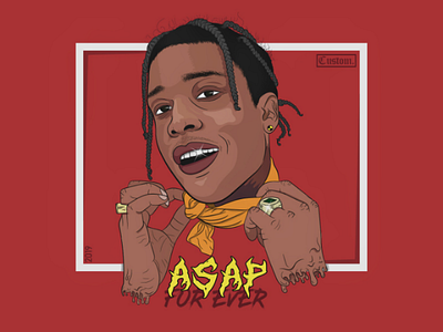 A$AP Rocky digital art
