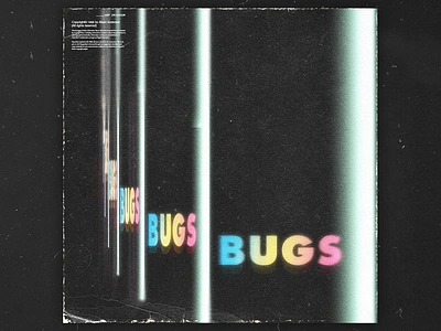 Bugs album album art album artwork albumartwork albumcoverdesign cover art cover artwork cover design covers daily design glitch glitch art glitch effect glitchart glitchy graphic design graphicdesign mixtape mixtapecover