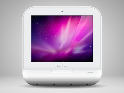 MacBook iOS icon app apple icon iconset ios iphone laptop mac macbook notebook plastic white