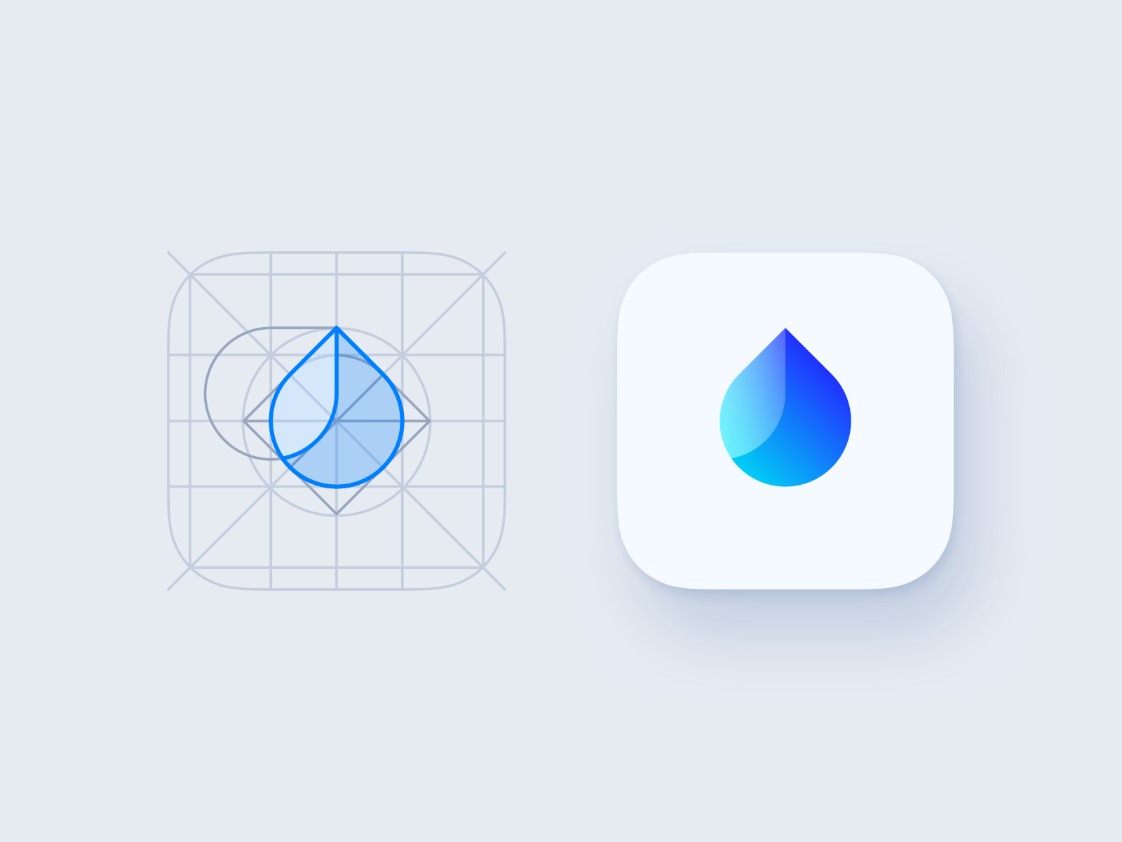 Tap water safety app icon grid