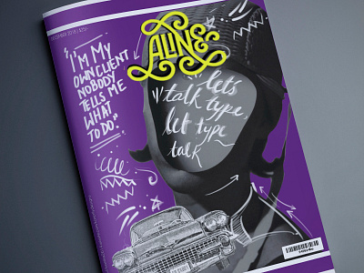 Align Magazine Cover branding design illustration magazine cover typography