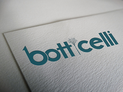 Boticelli Logo Design