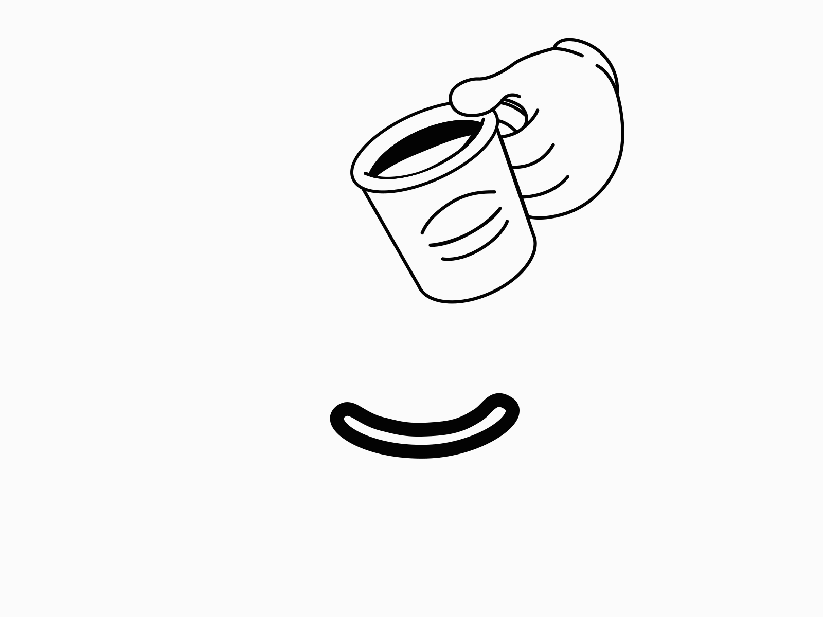 Latte Art aftereffects bakery branding coffee logo motiongraphics vector