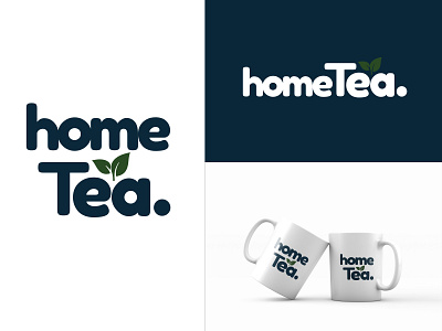 home tea branding cafe cafe logo cofee coffeeshop home logo logo maker logodesign restaurant tea tea home tea logo tea shop