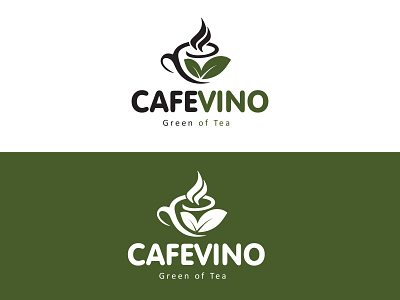 cafevino brand branding cafe cafe logo coffeeshop design food logo logo design restaurant restaurant logo tea tea logo tea shop tea shop logo