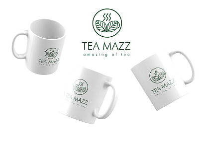 Tea Mazz brand branding cafe cafe logo logo logodesign logomaker restaurant restaurant logo tea tea logo tea shop tea shop logo