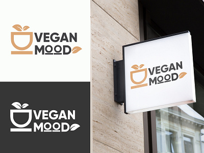 vegan mood brand branding cafe cafe logo design food health healthy fodd logo healthy logo healthyfood logo logo maker restaurant restaurant logo vegetarian vegetarian logo