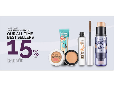 Cosmetic Ad banner ad banner design