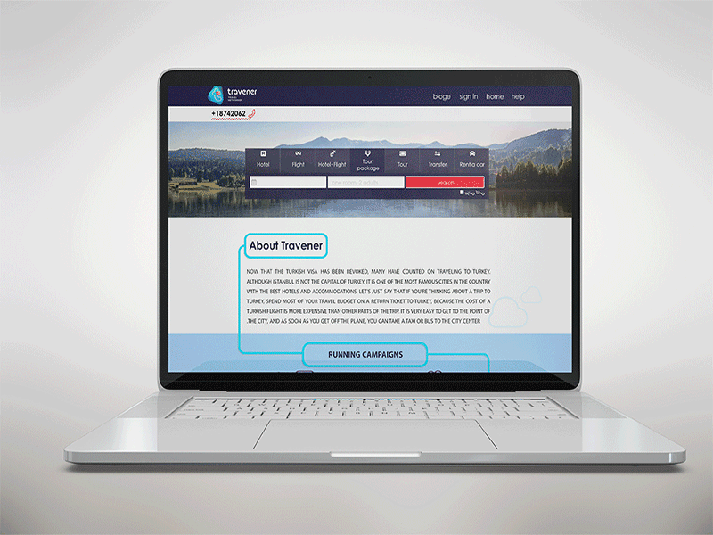 Travener website app Design ui design ux design web app design website design