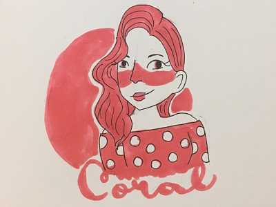 One marker challenge-Coral