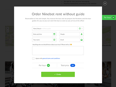 Purchase form active card cards clean form green purchase services ui web