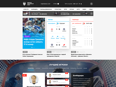 EHL Website ehl ice hockey sport ui web winter