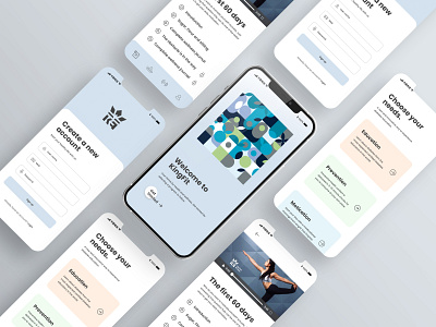 KingFit App Design app design dribbble figma design graphic design saas ui ui design uiux