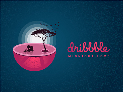 Midnight Love design designer dribbble graphicdesign illustration illustration art illustration design illustrations vector