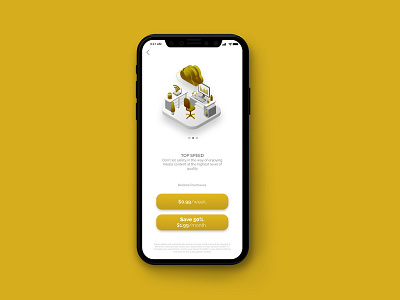 Paywall for an Internet App app design payment paywall ui ux