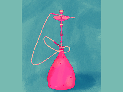 Sheesha illustration design illustration