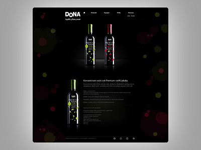 DoNA Premium Website branding design landing page ui ux web design web development website