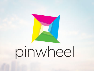 Pinwheel Logo logo pinwheel