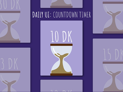 Daily UI Challenge: #014 Countdown Timer app app interface color sheme daily 100 daily 100 challenge daily ui design illustration interface ui vector