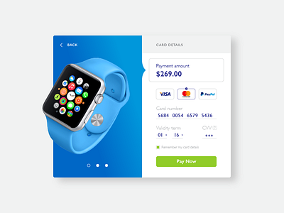 Credit Card Checkout – Daily UI #002 002 card challenge checkout credit daily desktop form interface mobile ui ux