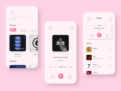 Music Player App adobe adobe xd app mobile ui music app music app ui music player neumorphic design neumorphism ui