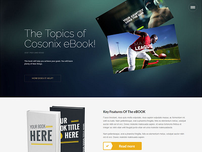 Cosonix One-Page WP Theme