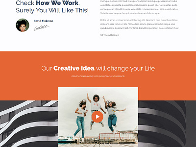 Monix - One Page Portfolio Theme one page design portfolio design wp themes