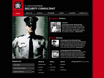 2010 - Web Security Consultant des design graphic design ui ux