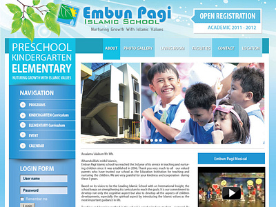 2012 Web Embun Pagi branding graphic design ui ux web web site website
