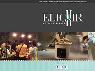 2013 web elicxir branding design graphic design ui ux web website