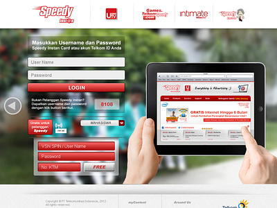 2013 Web Landingpage speedy