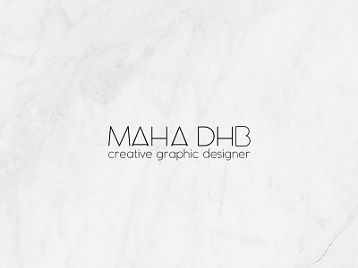 Maha Dahab branding illustration logo