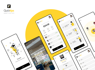 Tips app concept design inteface ui ux