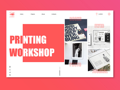 Printing workshop concept