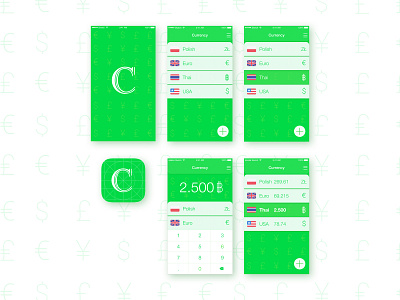 Currency calculator app currency dailyui dailyui 004 design mobile sketch ui ui ux vector
