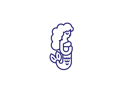 Sirena blue icon icono mar mermaid sea sirena