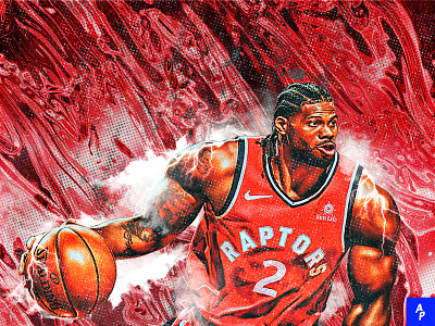 NBA Playoffs 2019 / Leonard basketball cartoon editing illustration manipulation nba nba poster photoshop poster sports sports editing visual