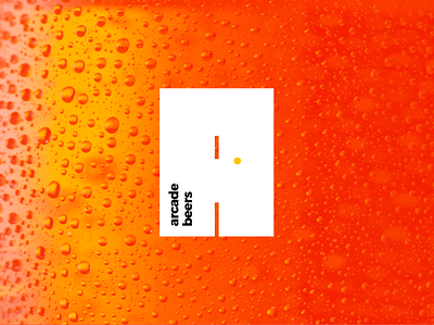 Arcade beers - Branding | Matilde Tiriticco beer brand creative design logo