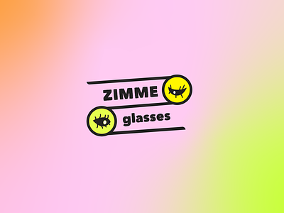 zimme glasses | branding | Matilde Tiriticco advertising brand design branding creative design graphic design illustration logo