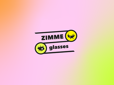 zimme glasses | branding | Matilde Tiriticco