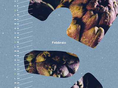 Foodie calendar - detail | Matilde Tiriticco