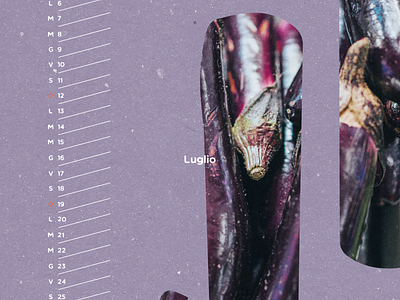 Foodie calendar - detail | Matilde Tiriticco