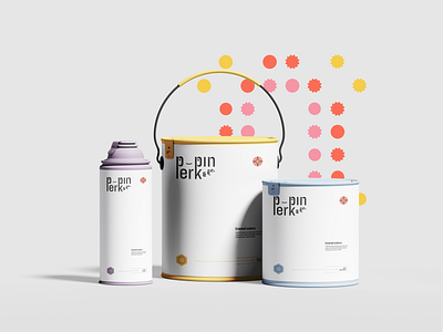 Perk&Pin, logo design | Matilde Tiriticco brand design branding creative design graphic design logo packaging