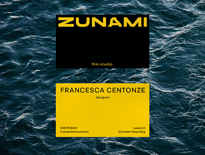 Zunami | Matilde Tiriticco | brand identity graphicdesign