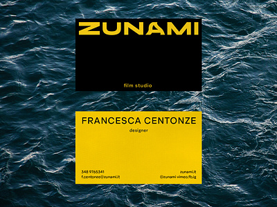 Zunami | Matilde Tiriticco | brand identity