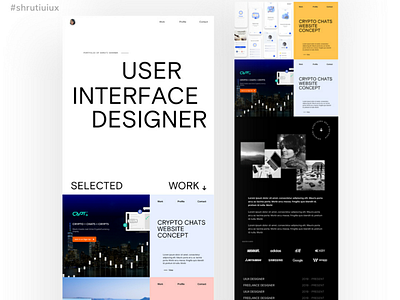 Portfolio Web design