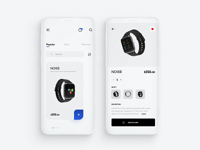 Smartwatch shop app app design dribbble figma mobile shrutiuiux ui uidesign ux uxdesign