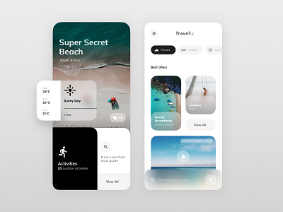 Travel app redesign app design dribbble mobile shrutiuiux travel ui uidesign uiux