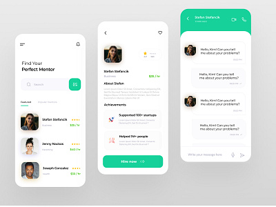 Mentor App concept app design dribbble figma mentor app mobile shrutiuiux uidesign